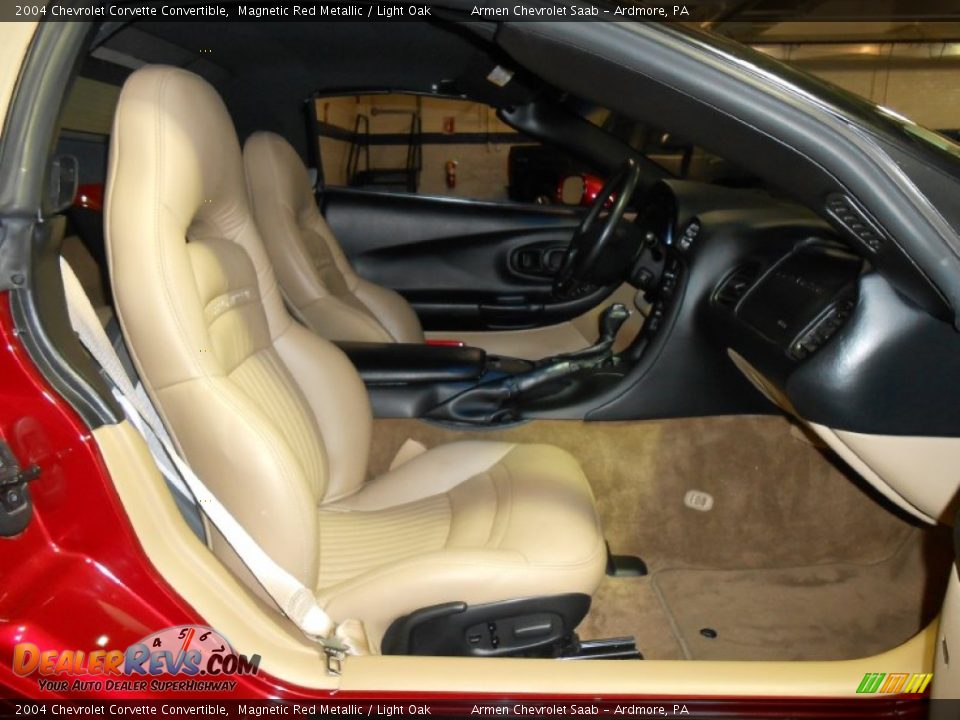 Front Seat of 2004 Chevrolet Corvette Convertible Photo #12