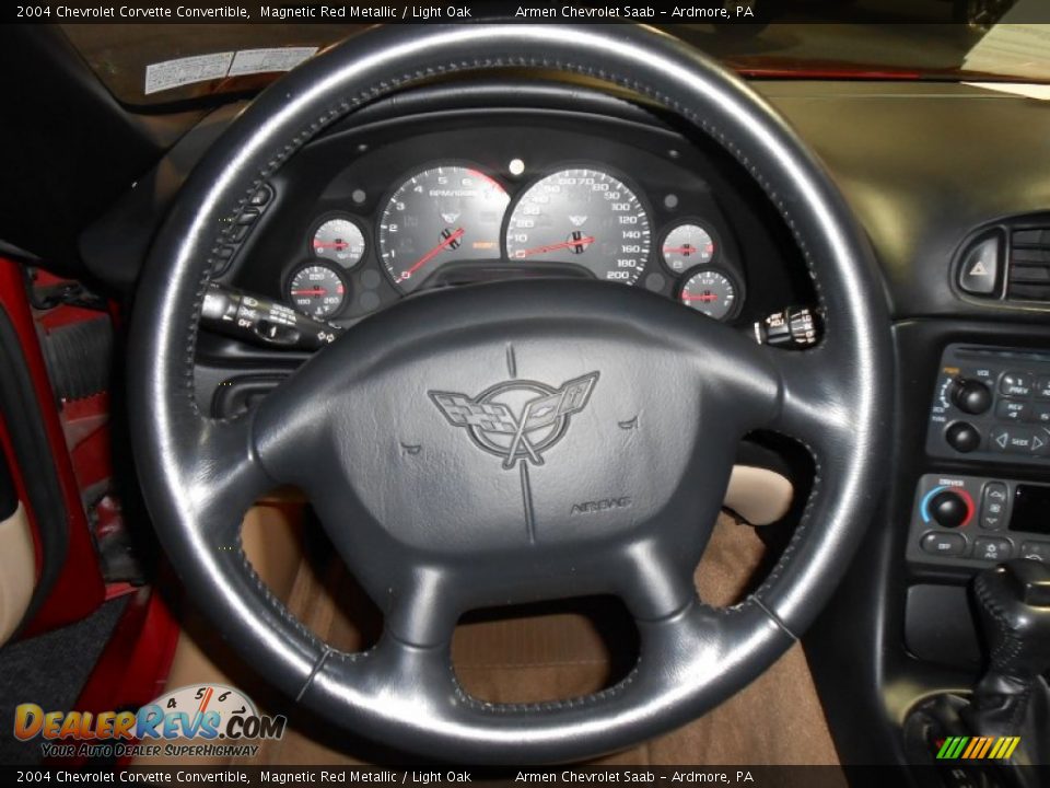 2004 Chevrolet Corvette Convertible Steering Wheel Photo #17