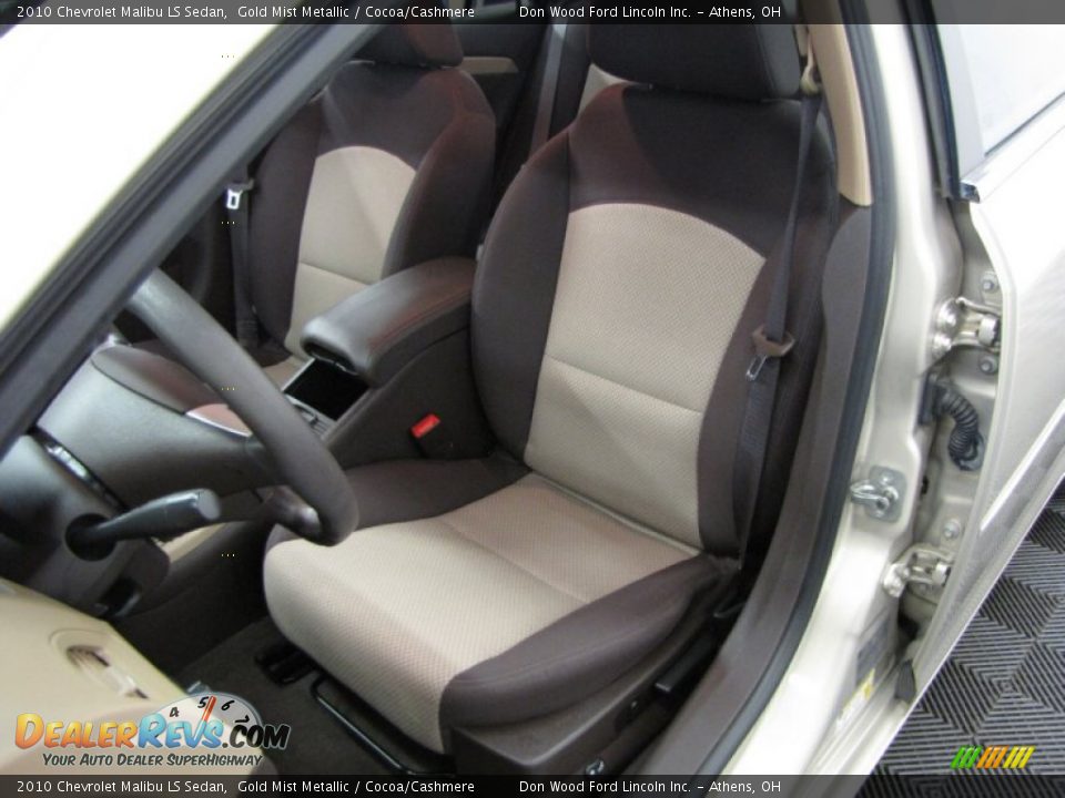 2010 Chevrolet Malibu LS Sedan Gold Mist Metallic / Cocoa/Cashmere Photo #6