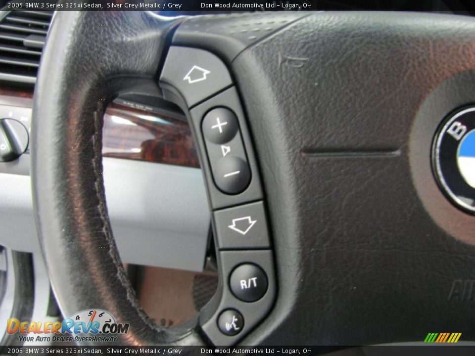 2005 BMW 3 Series 325xi Sedan Silver Grey Metallic / Grey Photo #15