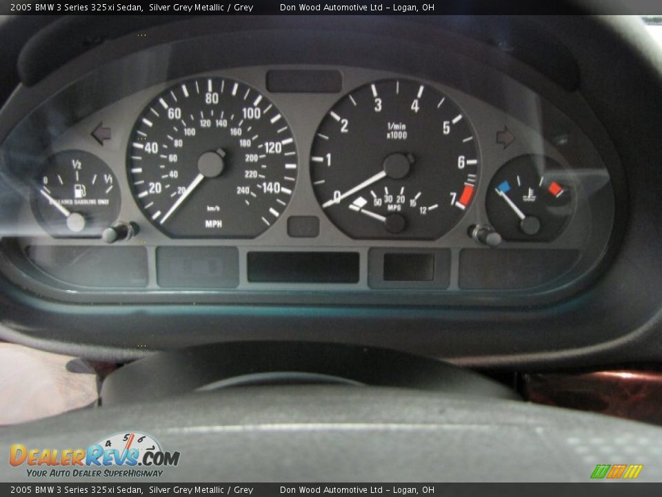 2005 BMW 3 Series 325xi Sedan Silver Grey Metallic / Grey Photo #19