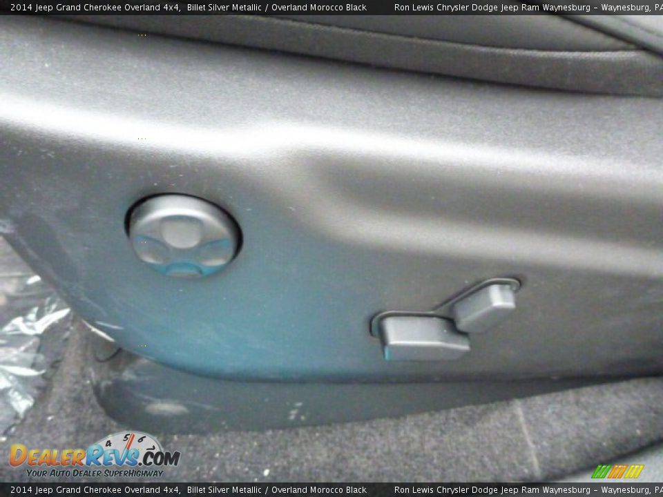 2014 Jeep Grand Cherokee Overland 4x4 Billet Silver Metallic / Overland Morocco Black Photo #14