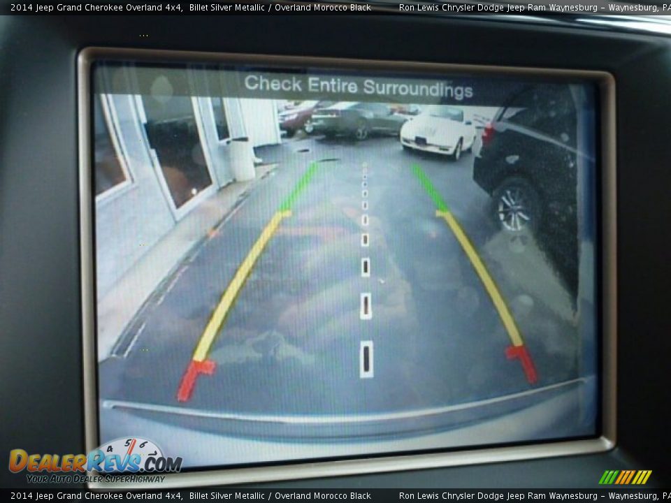 2014 Jeep Grand Cherokee Overland 4x4 Billet Silver Metallic / Overland Morocco Black Photo #19