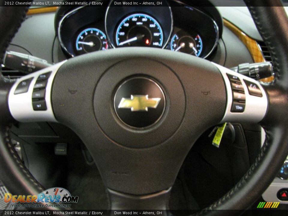 2012 Chevrolet Malibu LT Mocha Steel Metallic / Ebony Photo #15