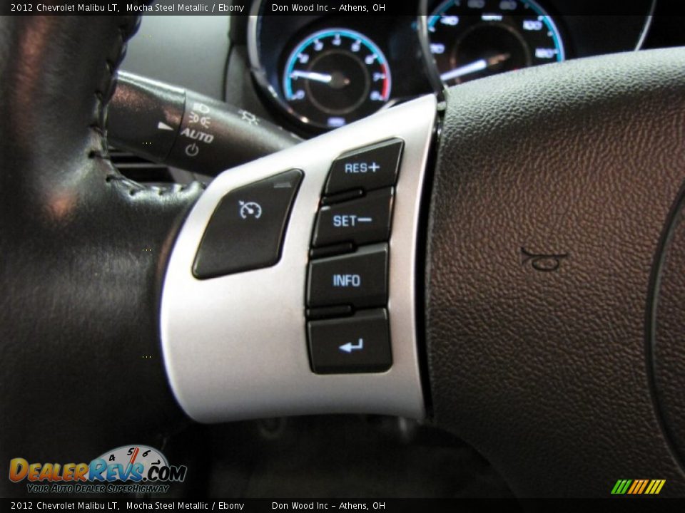 2012 Chevrolet Malibu LT Mocha Steel Metallic / Ebony Photo #16