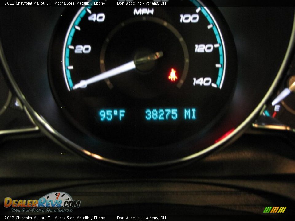 2012 Chevrolet Malibu LT Mocha Steel Metallic / Ebony Photo #21
