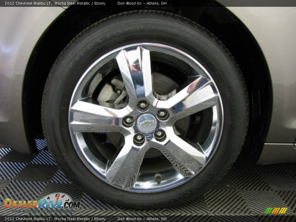 2012 Chevrolet Malibu LT Mocha Steel Metallic / Ebony Photo #24