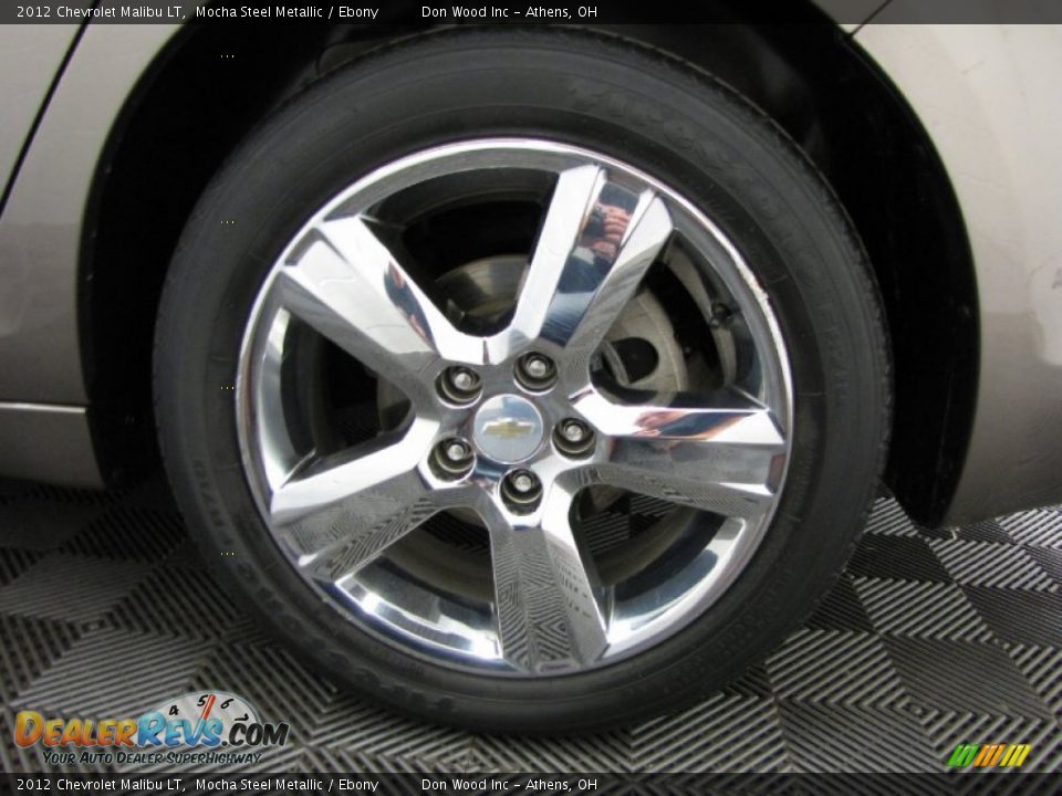 2012 Chevrolet Malibu LT Mocha Steel Metallic / Ebony Photo #25
