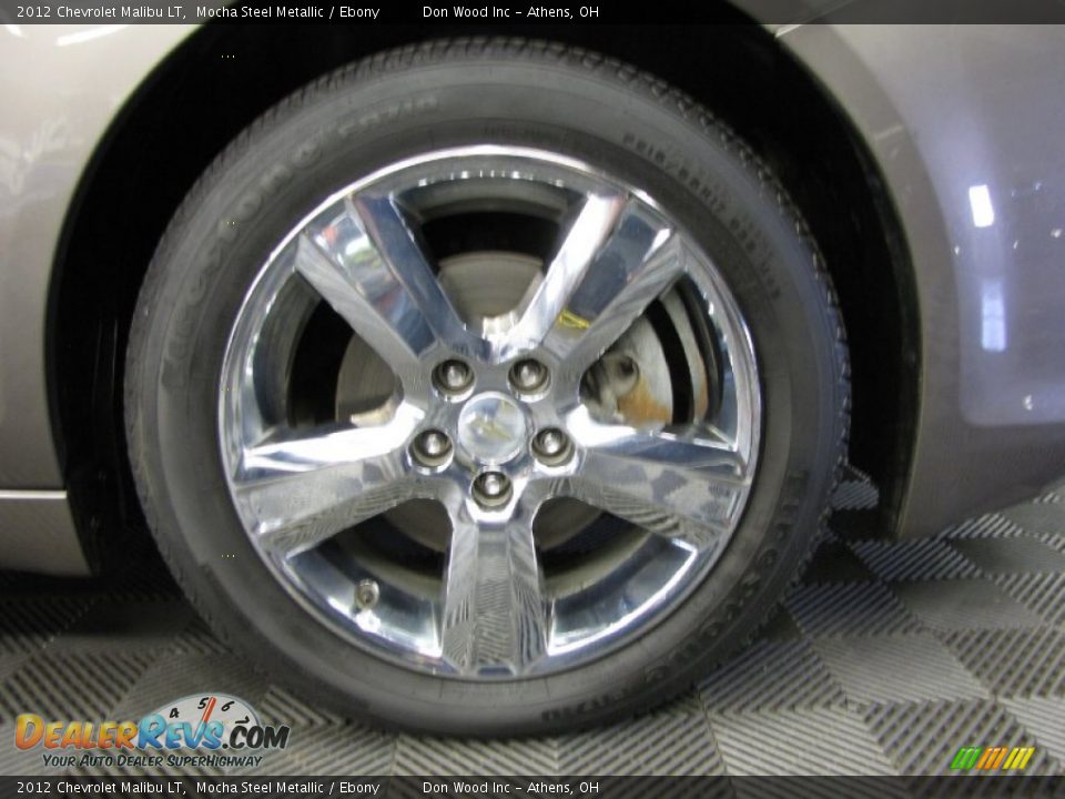2012 Chevrolet Malibu LT Mocha Steel Metallic / Ebony Photo #27