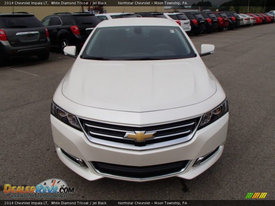 2014 Chevrolet Impala LT White Diamond Tricoat / Jet Black Photo #3