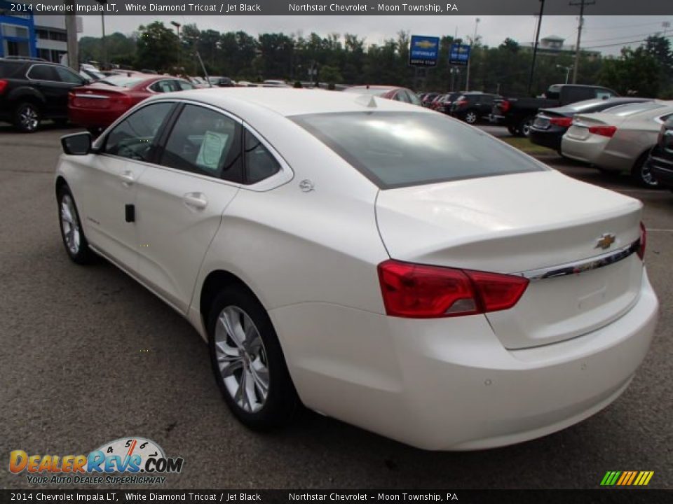 2014 Chevrolet Impala LT White Diamond Tricoat / Jet Black Photo #6