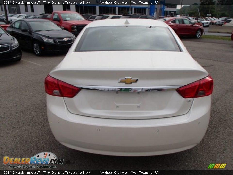 2014 Chevrolet Impala LT White Diamond Tricoat / Jet Black Photo #7