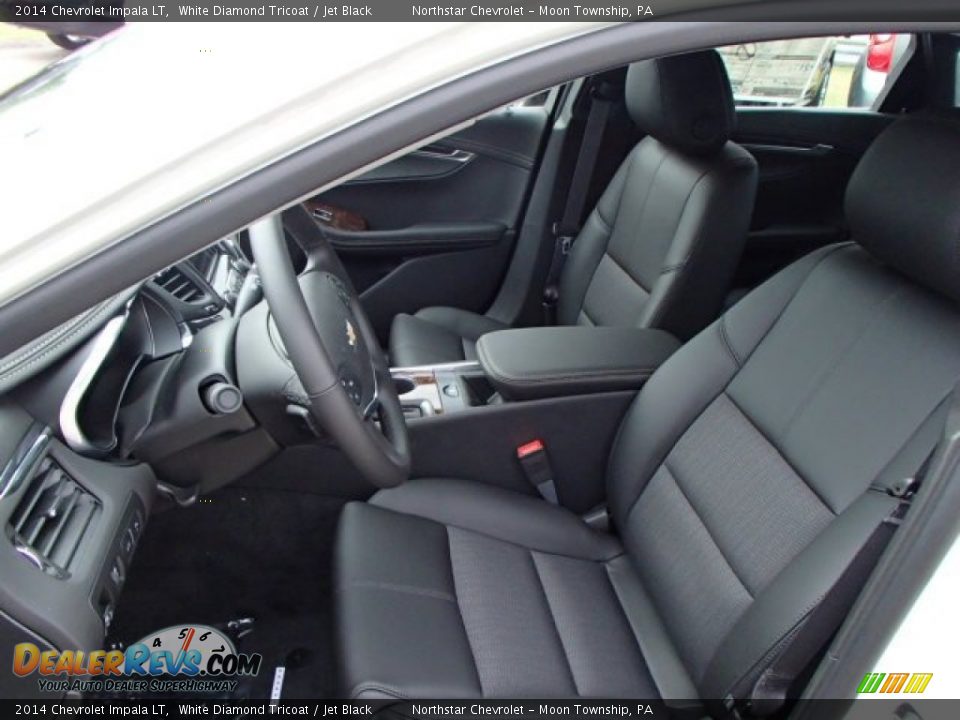 2014 Chevrolet Impala LT White Diamond Tricoat / Jet Black Photo #10