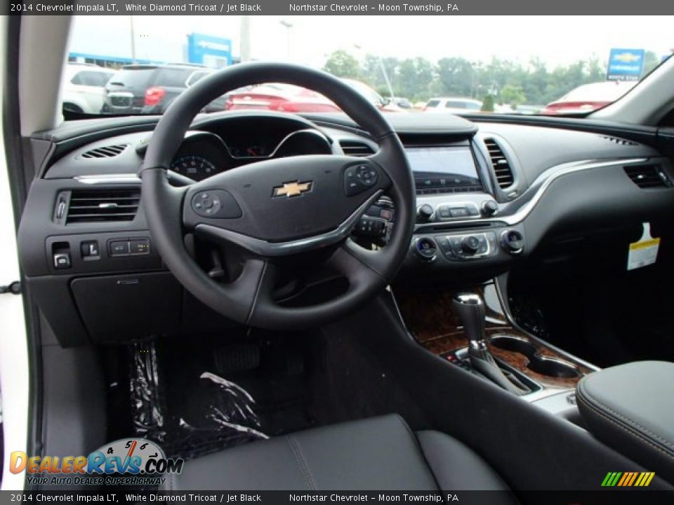 2014 Chevrolet Impala LT White Diamond Tricoat / Jet Black Photo #12