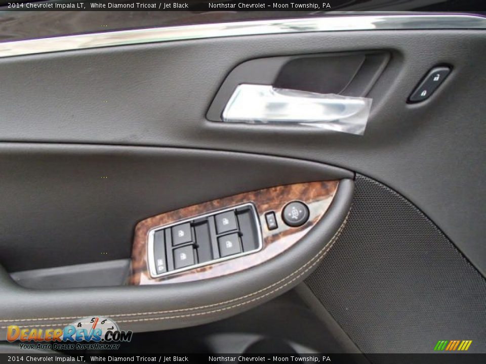 2014 Chevrolet Impala LT White Diamond Tricoat / Jet Black Photo #13