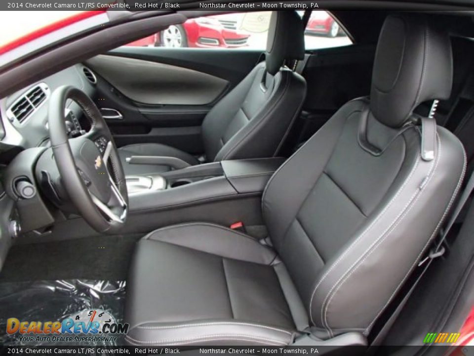 Front Seat of 2014 Chevrolet Camaro LT/RS Convertible Photo #10