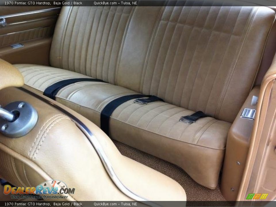 Rear Seat of 1970 Pontiac GTO Hardtop Photo #5