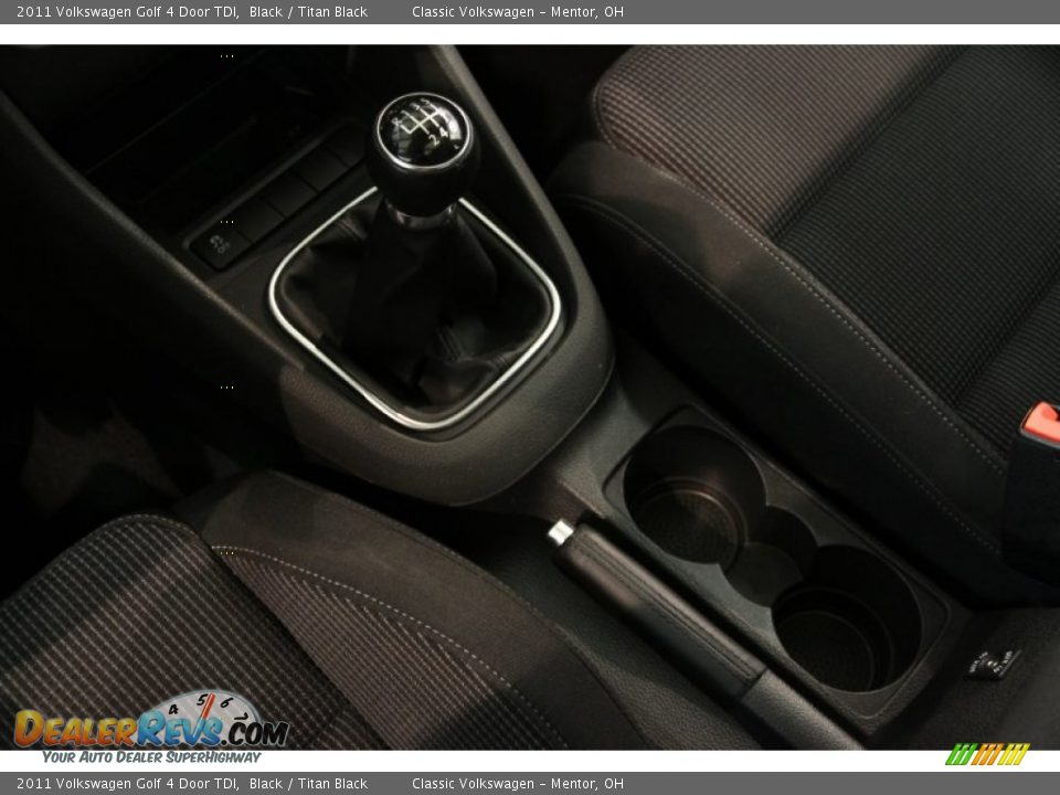 2011 Volkswagen Golf 4 Door TDI Shifter Photo #15
