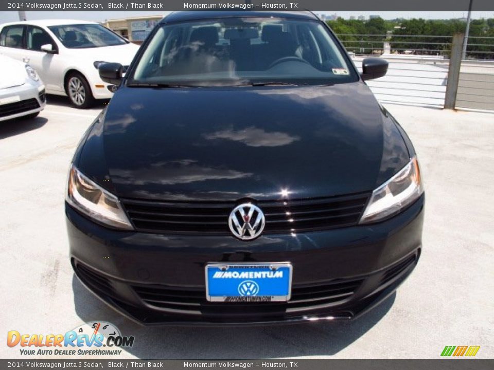 2014 Volkswagen Jetta S Sedan Black / Titan Black Photo #2