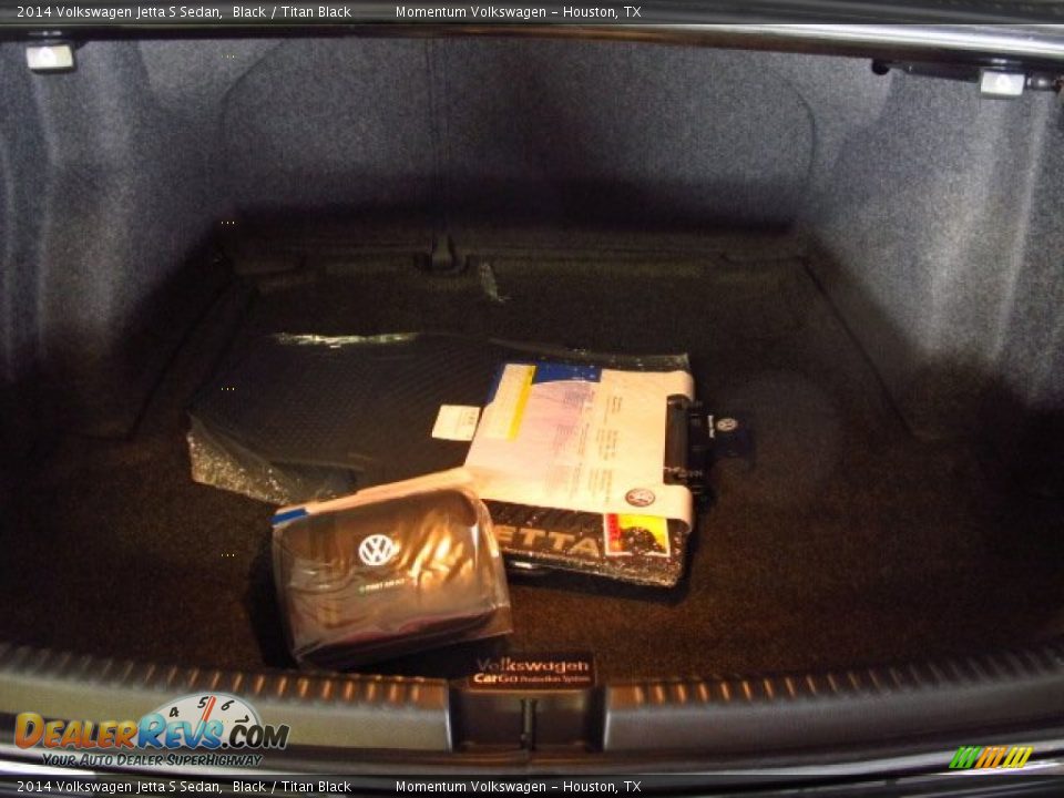 2014 Volkswagen Jetta S Sedan Black / Titan Black Photo #8