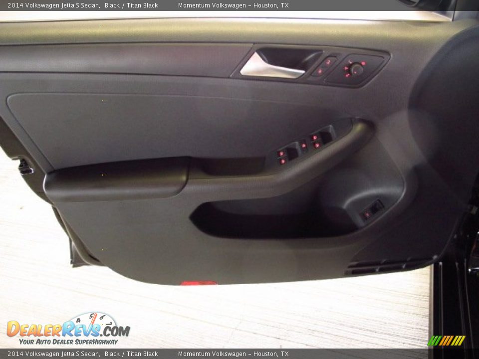 2014 Volkswagen Jetta S Sedan Black / Titan Black Photo #10