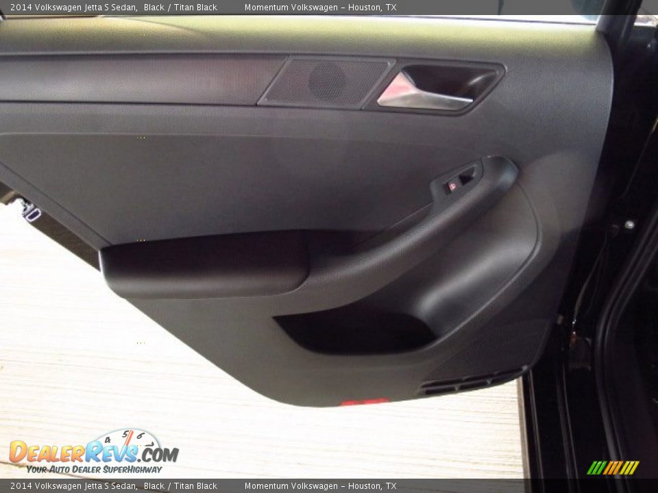 2014 Volkswagen Jetta S Sedan Black / Titan Black Photo #12