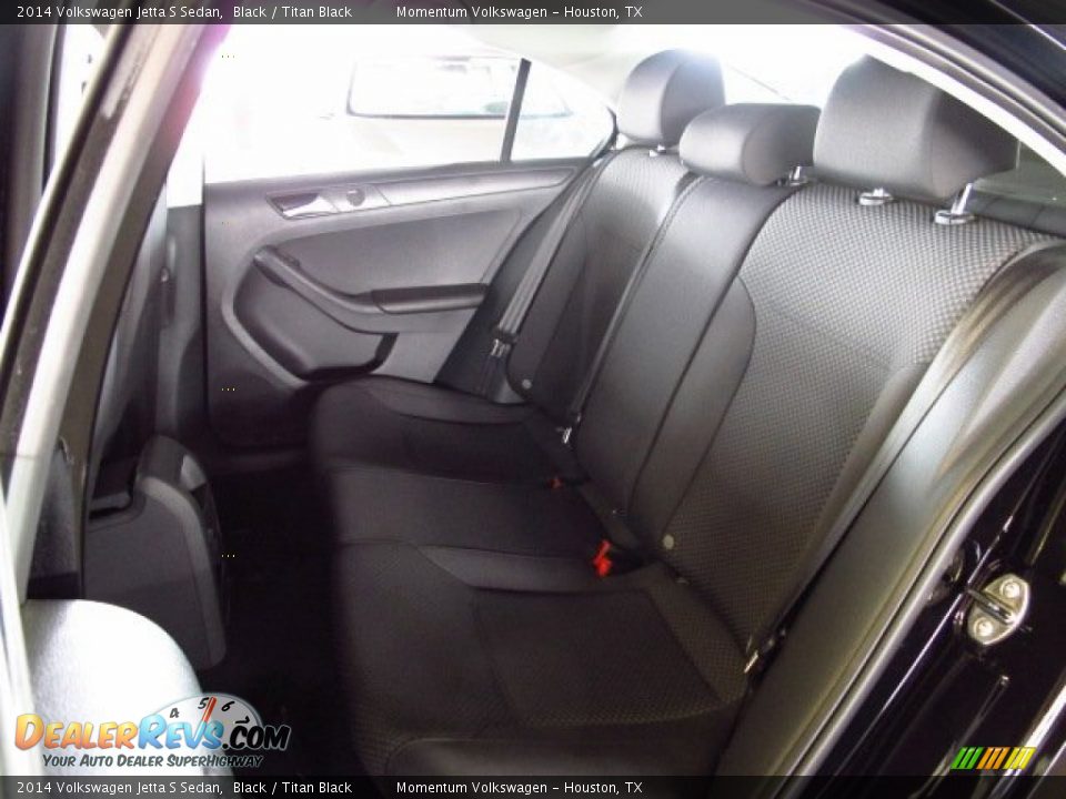 2014 Volkswagen Jetta S Sedan Black / Titan Black Photo #13