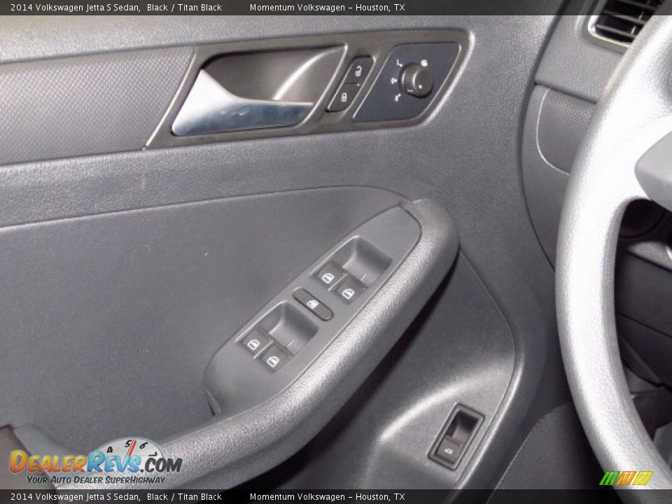 2014 Volkswagen Jetta S Sedan Black / Titan Black Photo #16