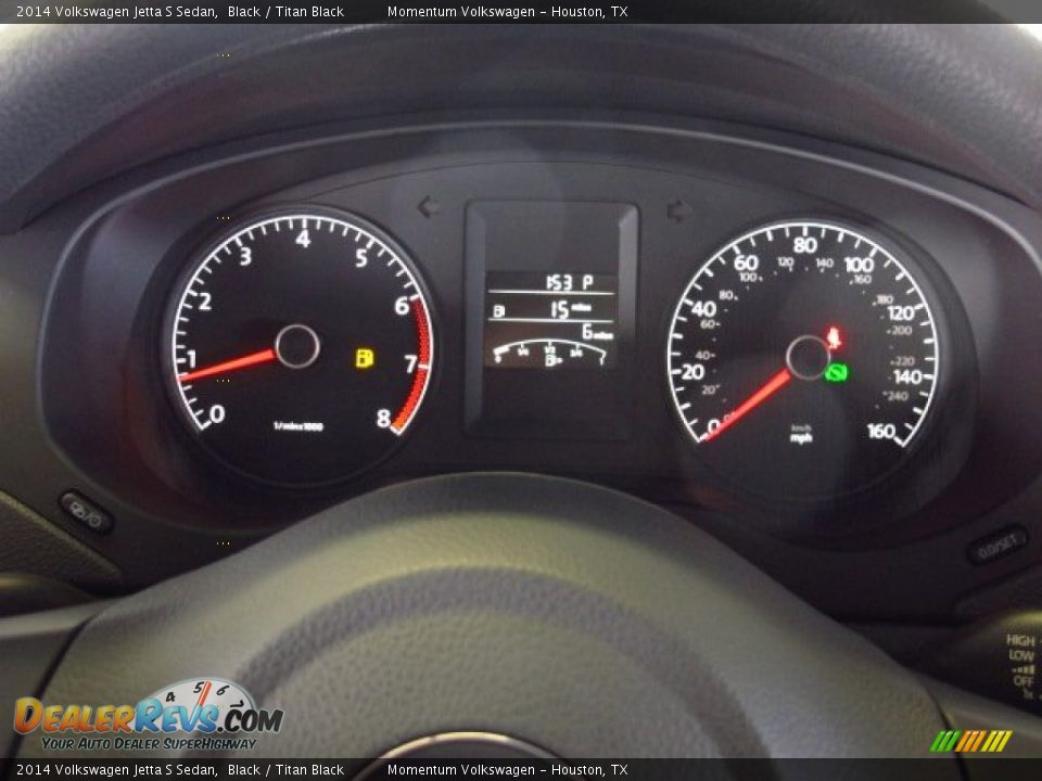 2014 Volkswagen Jetta S Sedan Black / Titan Black Photo #20