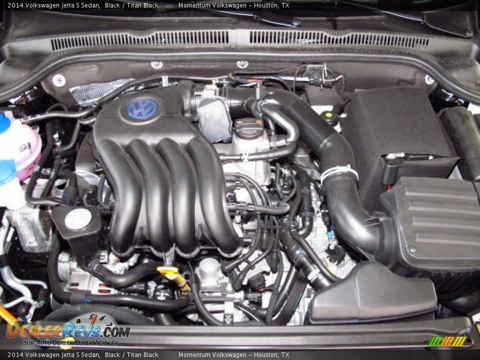 2014 Volkswagen Jetta S Sedan Black / Titan Black Photo #21