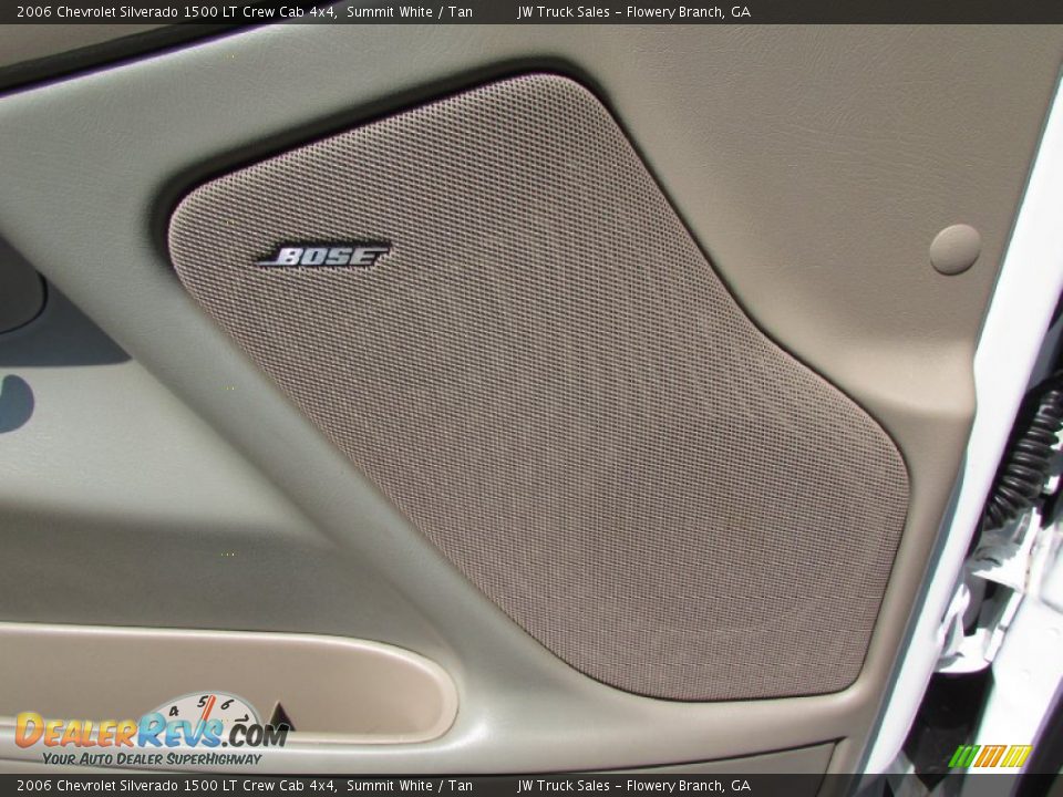 2006 Chevrolet Silverado 1500 LT Crew Cab 4x4 Summit White / Tan Photo #19