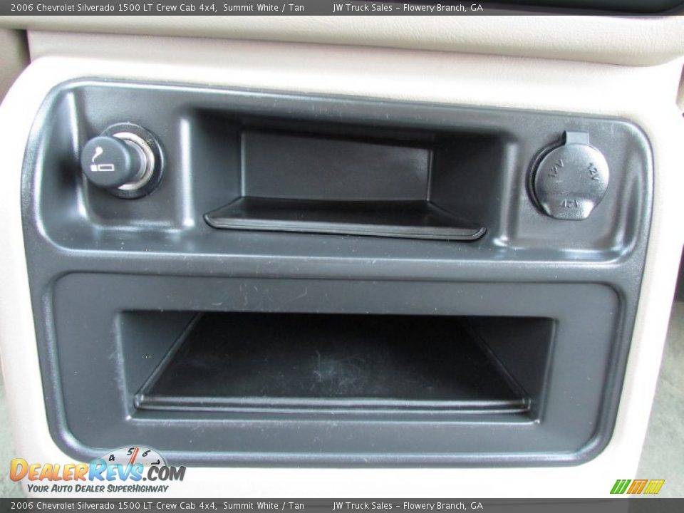 2006 Chevrolet Silverado 1500 LT Crew Cab 4x4 Summit White / Tan Photo #30