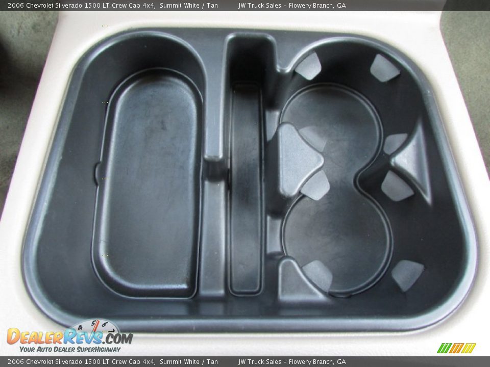2006 Chevrolet Silverado 1500 LT Crew Cab 4x4 Summit White / Tan Photo #31