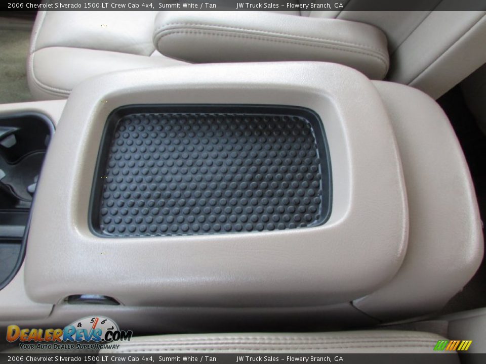 2006 Chevrolet Silverado 1500 LT Crew Cab 4x4 Summit White / Tan Photo #32
