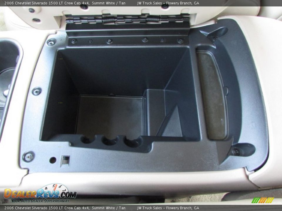 2006 Chevrolet Silverado 1500 LT Crew Cab 4x4 Summit White / Tan Photo #33