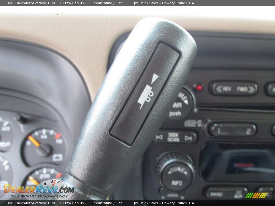 2006 Chevrolet Silverado 1500 LT Crew Cab 4x4 Summit White / Tan Photo #36