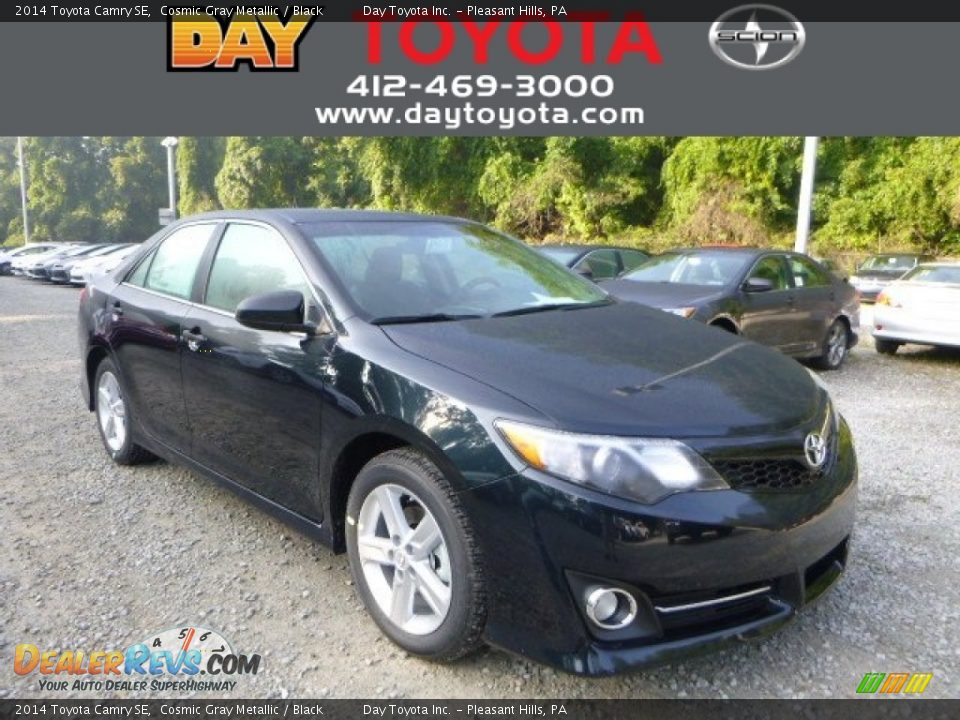 2014 Toyota Camry SE Cosmic Gray Metallic / Black Photo #1