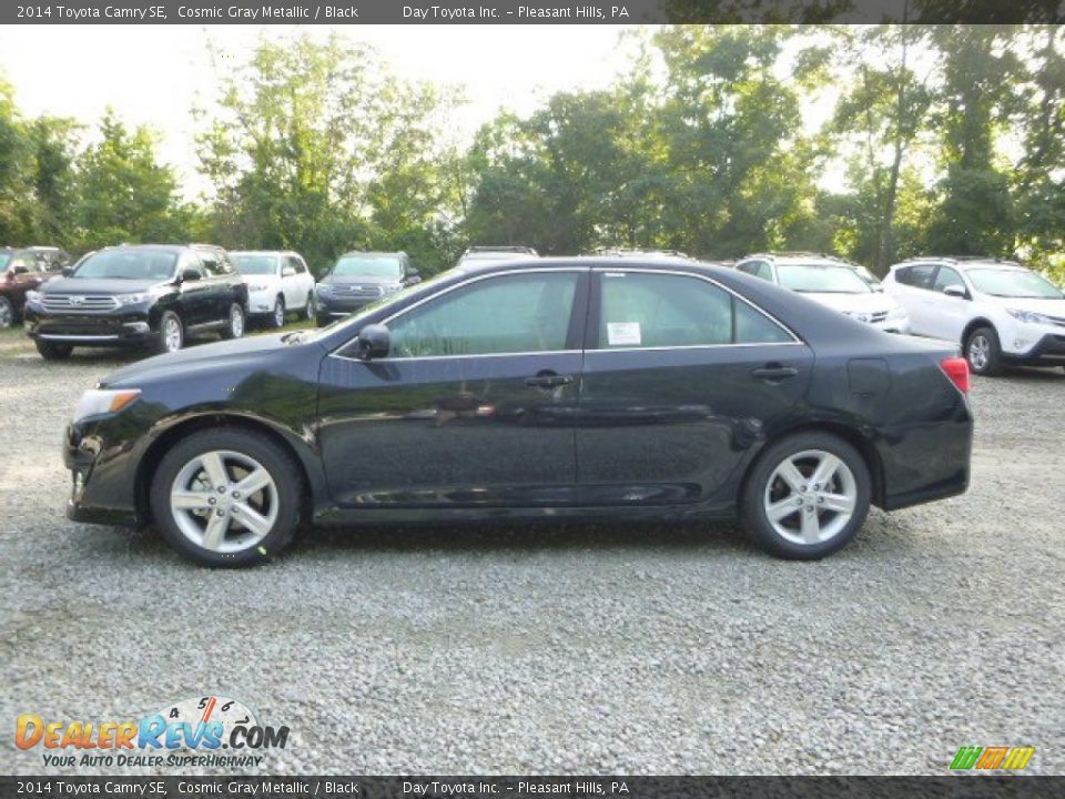 2014 Toyota Camry SE Cosmic Gray Metallic / Black Photo #6