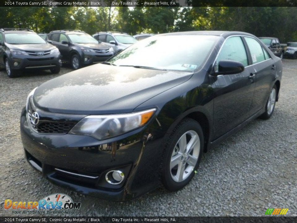 2014 Toyota Camry SE Cosmic Gray Metallic / Black Photo #7