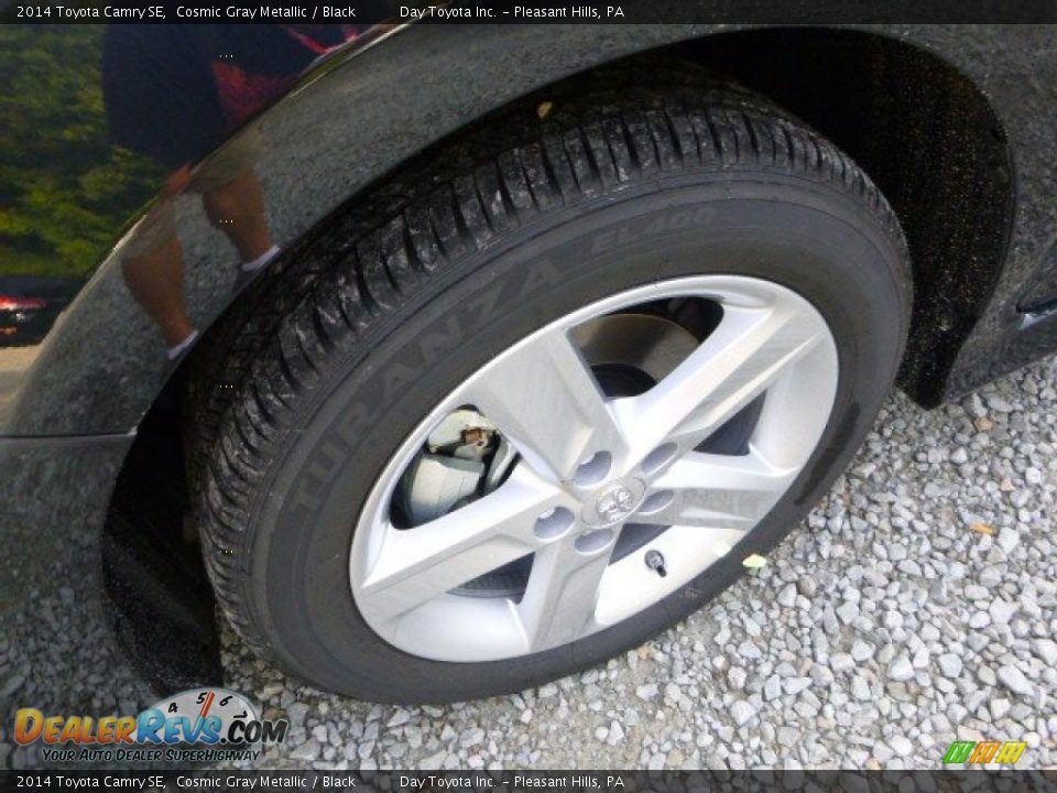 2014 Toyota Camry SE Cosmic Gray Metallic / Black Photo #9