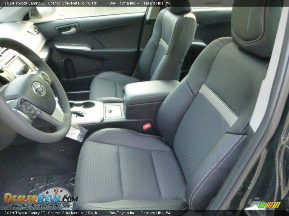 2014 Toyota Camry SE Cosmic Gray Metallic / Black Photo #10