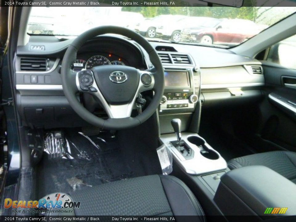 2014 Toyota Camry SE Cosmic Gray Metallic / Black Photo #12