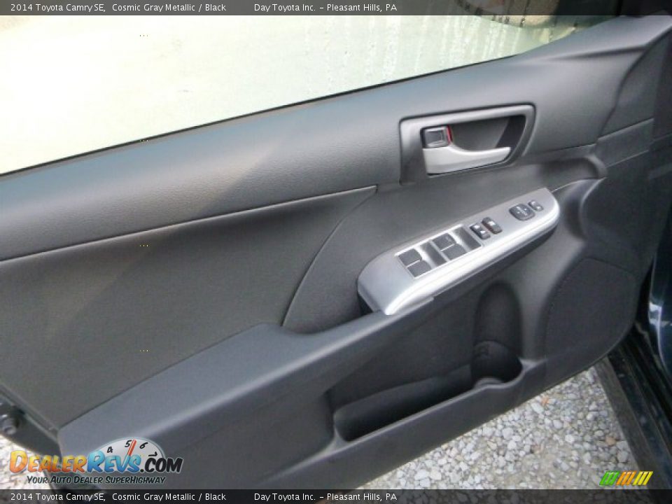 2014 Toyota Camry SE Cosmic Gray Metallic / Black Photo #14