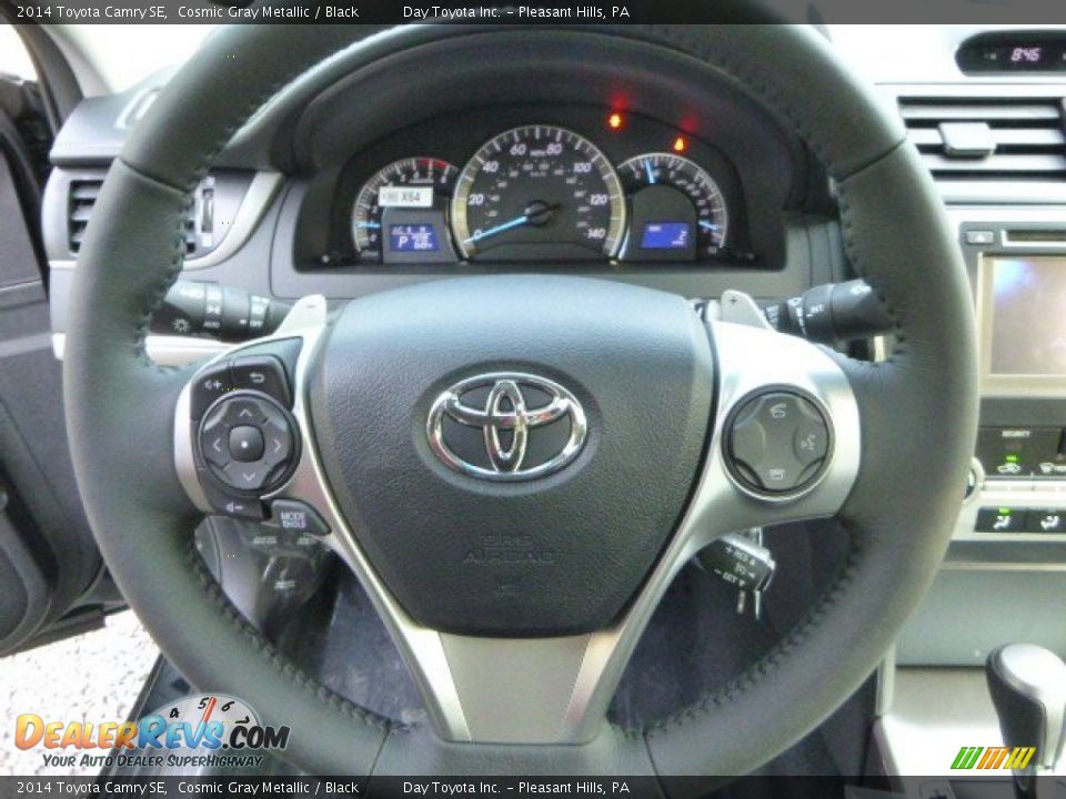 2014 Toyota Camry SE Cosmic Gray Metallic / Black Photo #17