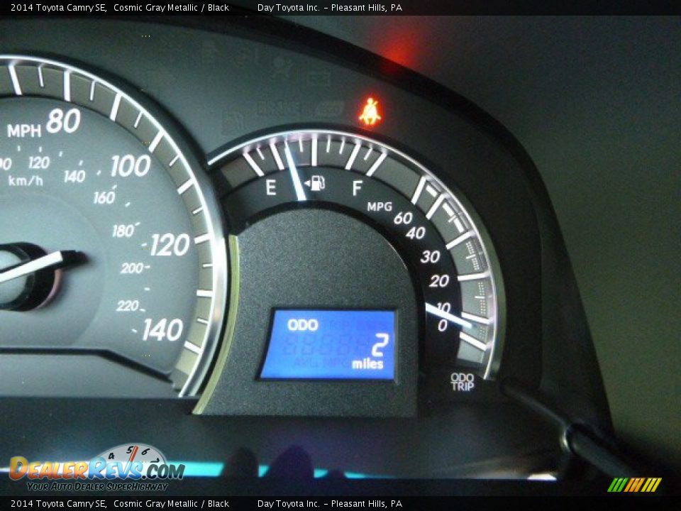 2014 Toyota Camry SE Cosmic Gray Metallic / Black Photo #19