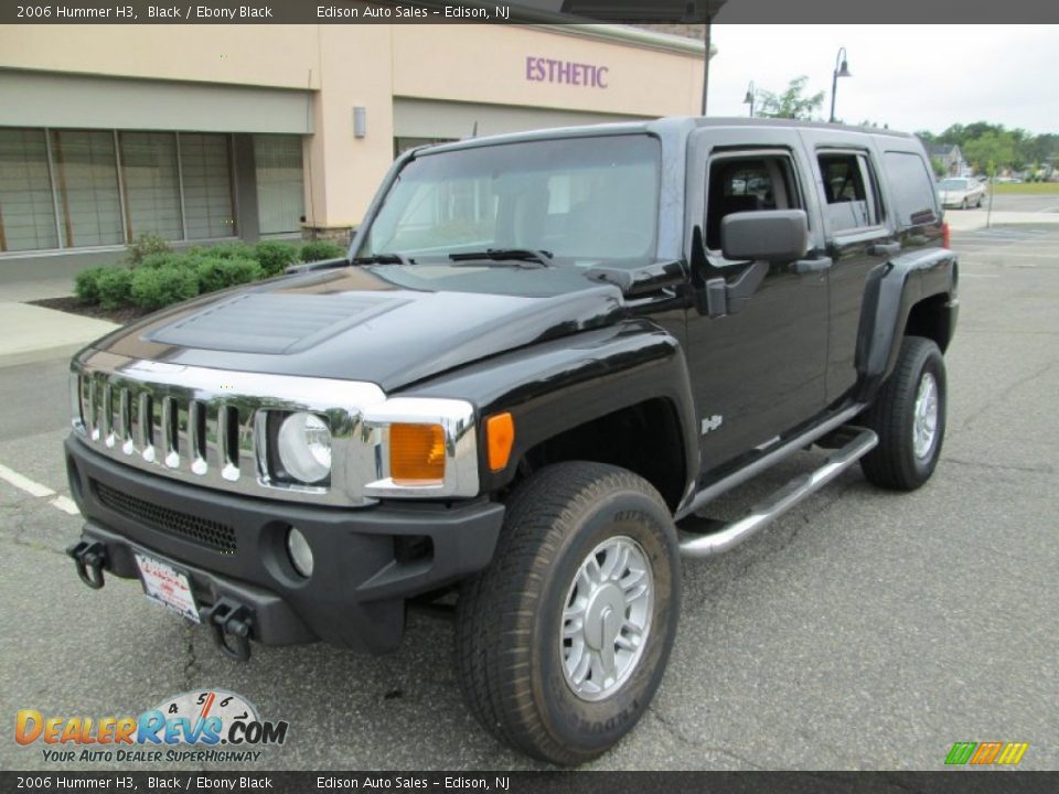 2006 Hummer H3 Black / Ebony Black Photo #2
