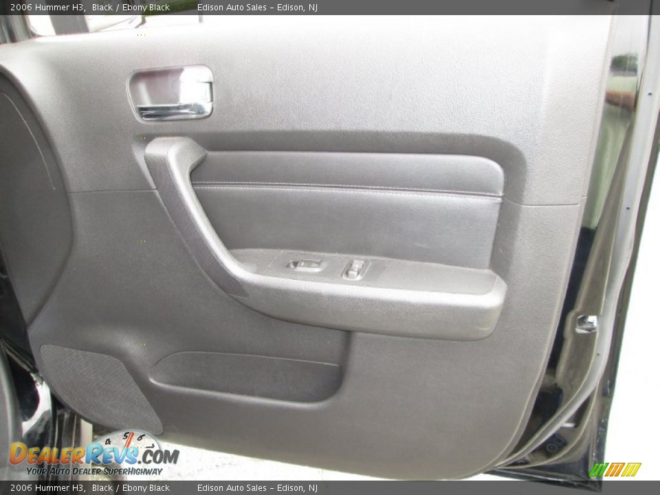 2006 Hummer H3 Black / Ebony Black Photo #25