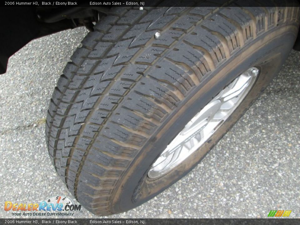 2006 Hummer H3 Black / Ebony Black Photo #27