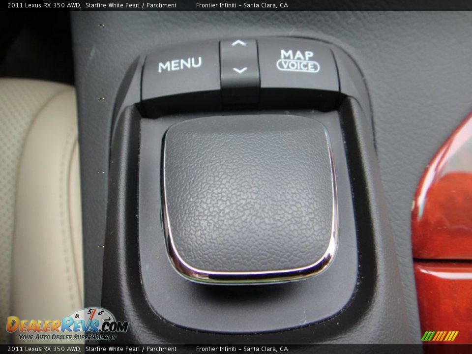2011 Lexus RX 350 AWD Starfire White Pearl / Parchment Photo #11