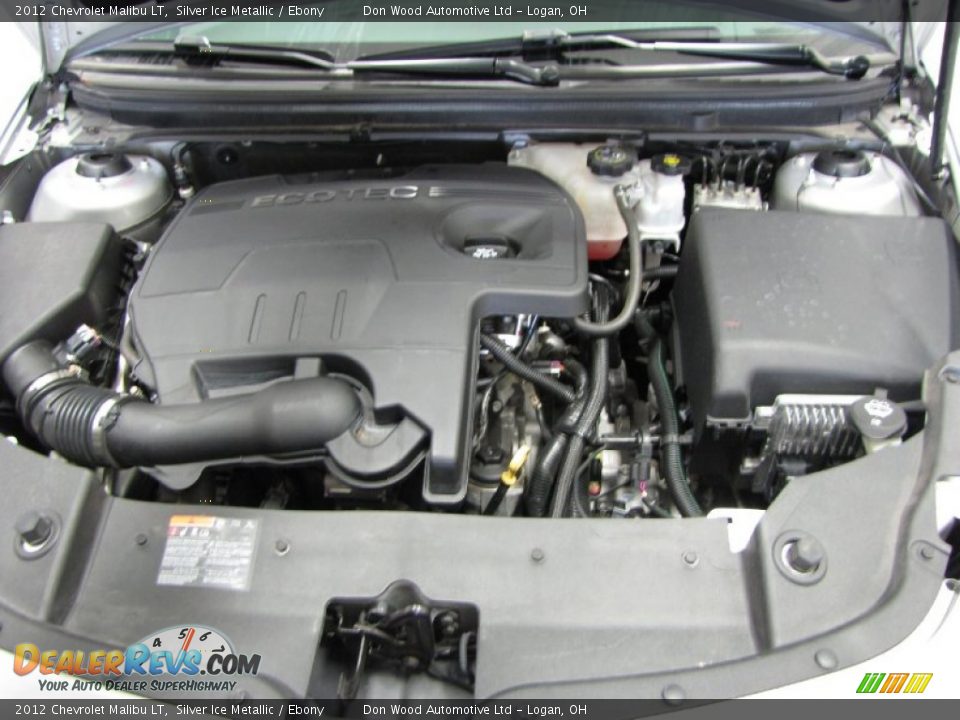 2012 Chevrolet Malibu LT Silver Ice Metallic / Ebony Photo #4